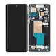 Motorola Edge 30 Ultra - LCD zaslon + steklo na dotik + okvir (Interstellar Black) - 5D68C21260 Genuine Service Pack