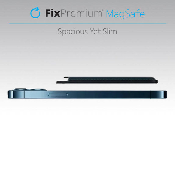 FixPremium - Denarnica MagSafe, zelena