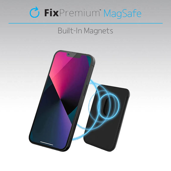 FixPremium - Denarnica MagSafe, zelena