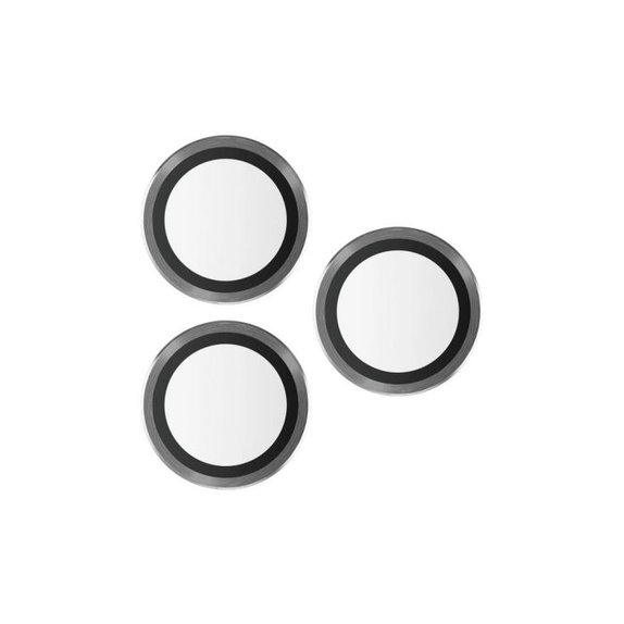 PanzerGlass - Zaščitni Ovitek za Objektiv Kamere Hoops za iPhone 14 Pro a 14 Pro Max, črna