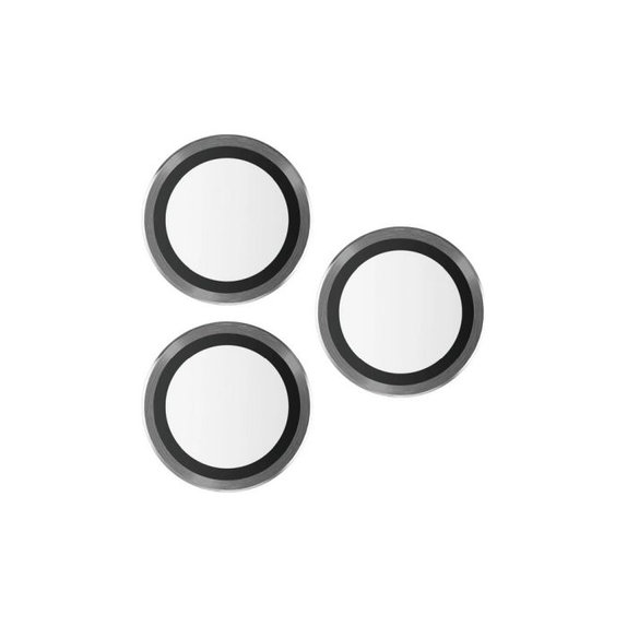 PanzerGlass - Zaščitni Ovitek za Objektiv Kamere Hoops za iPhone 13 Pro a 13 Pro Max, črna
