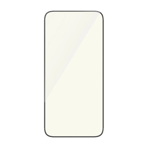 Kaljeno steklo UWF Eyecare z aplikatorjem za iPhone 15 Plus, Črna, PanzerGlass
