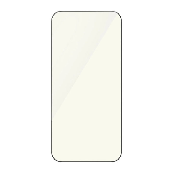 Kaljeno steklo UWF Eyecare z aplikatorjem za iPhone 15 Pro Max, Črna, PanzerGlass