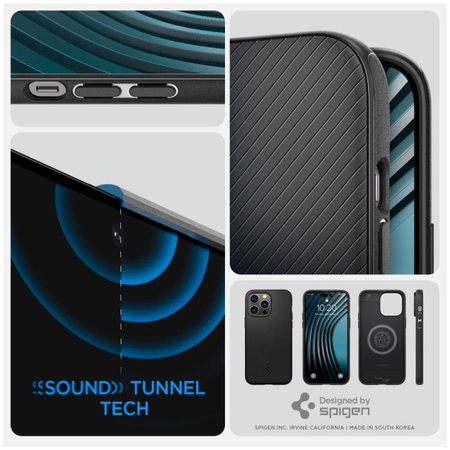 Spigen - Ovitek Mag Armor z MagSafe za iPhone 14 Pro, Matte Black