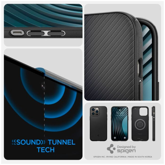 Spigen - Ovitek Mag Armor z MagSafe za iPhone 14 Pro, Matte Black