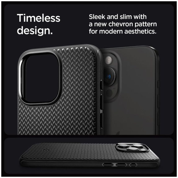 Spigen - Ovitek Mag Armor z MagSafe za iPhone 15 Pro, Matte Black