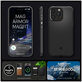 Spigen - Ovitek Mag Armor z MagSafe za iPhone 15 Pro, Matte Black