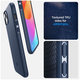Spigen - Ovitek Mag Armor z MagSafe za iPhone 15, Navy Blue