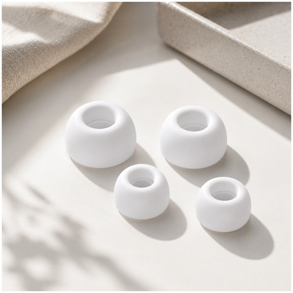 FixPremium - AirPods Pro Tips - Komplet 2 kosa (L, S), white