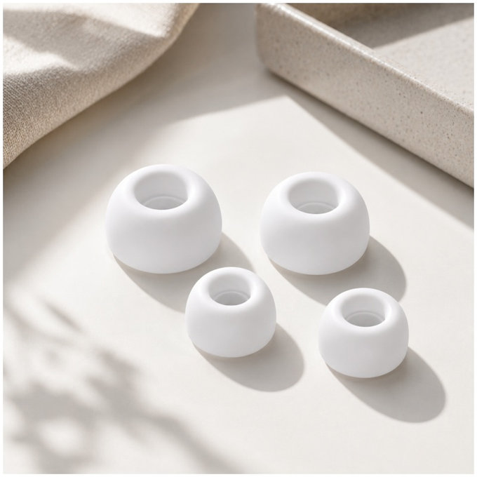 FixPremium - AirPods Pro Tips - Komplet 2 kosa (L, S), white
