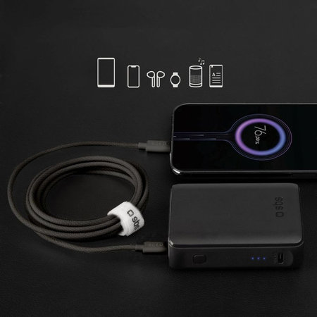 SBS - Kabel USB-C/USB-C, 60W, PD, 1.5m, črna
