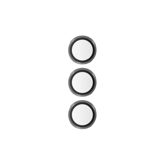 PanzerGlass - Zaščitni Ovitek za Objektiv Kamere Hoops za Samsung Galaxy S23 FE, črna