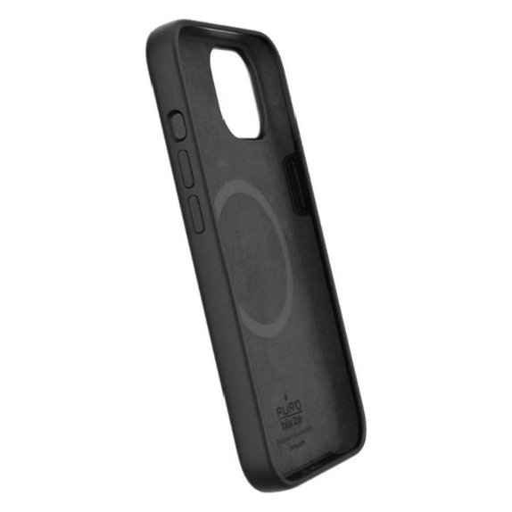 PURO - Ovitek ICON MAG z MagSafe za iPhone 14 / 13, črna