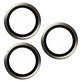 Zaščita objektiva kamere Hoops za iPhone 15 Pro/15 Pro Max, Natural Titanium, PanzerGlass