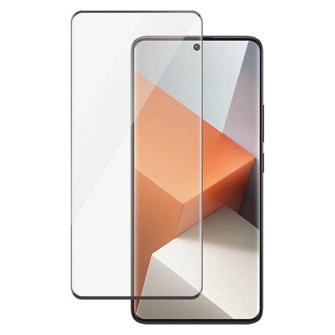 Kaljeno steklo UWF za Xiaomi Redmi Note 13 Pro+, Črna, PanzerGlass