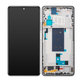 Xiaomi 11T, 11T Pro - LCD zaslon + steklo na dotik + okvir (Celestial Blue) TFT