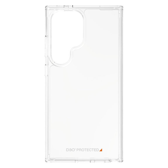 Ovitek HardCase D3O za Samsung Galaxy S24 Ultra, Prozorna, PanzerGlass
