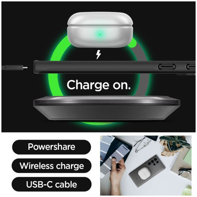 Spigen - Ovitek Thin Fit za Samsung Galaxy S24 Ultra, črna