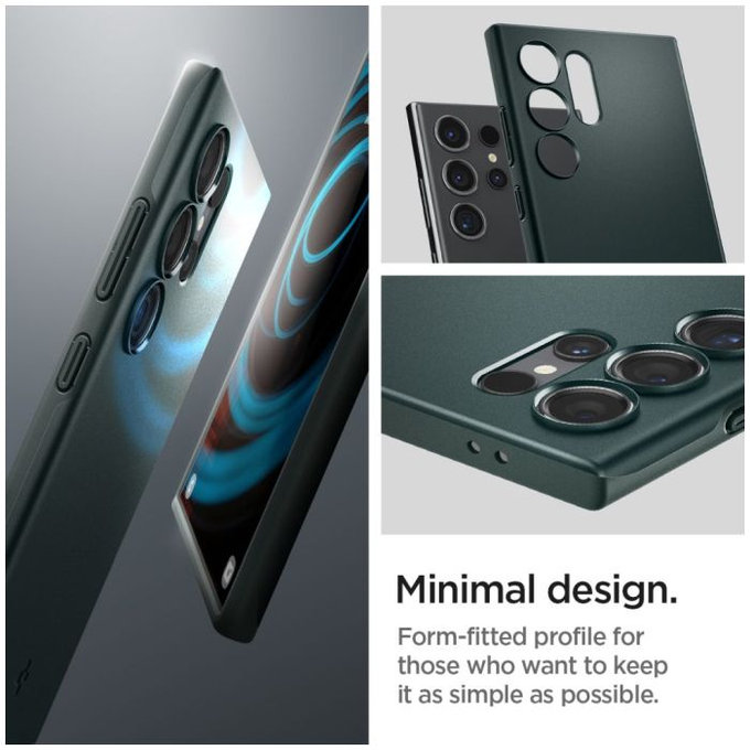 Spigen - Ovitek Thin Fit za Samsung Galaxy S24 Ultra, Abyss Green