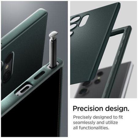 Spigen - Ovitek Thin Fit za Samsung Galaxy S24 Ultra, Abyss Green