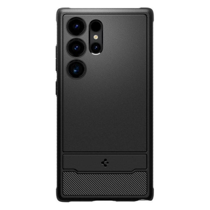 Spigen - Ovitek Rugged Armor za Samsung Galaxy S24 Ultra, Matte Black