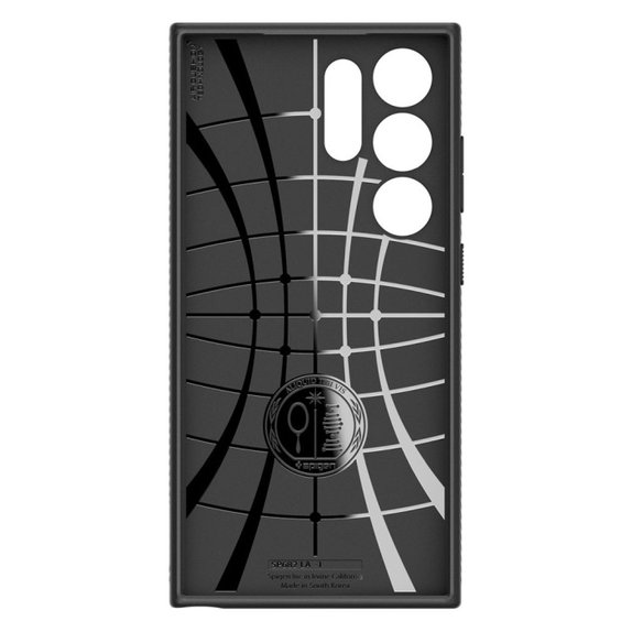 Spigen - Ovitek Liquid Air za Samsung Galaxy S24 Ultra, Matte Black