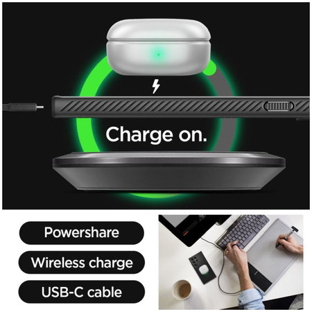 Spigen - Ovitek Liquid Air za Samsung Galaxy S24 Ultra, Matte Black