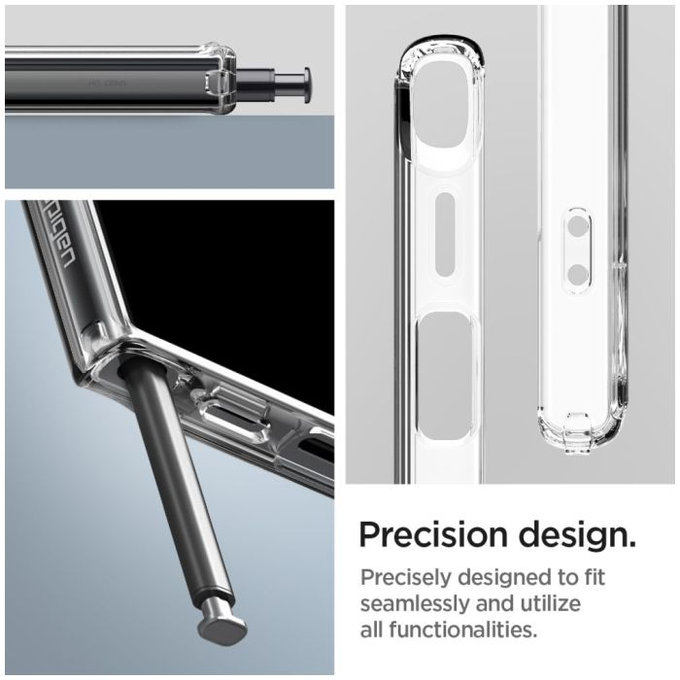 Spigen - Ovitek Ultra Hybrid za Samsung Galaxy S24 Ultra, transparent