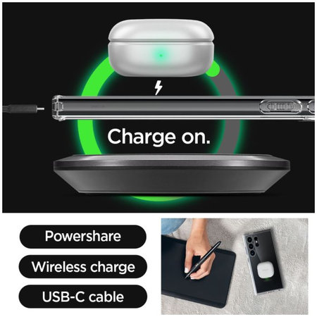 Spigen - Ovitek Ultra Hybrid za Samsung Galaxy S24 Ultra, transparent