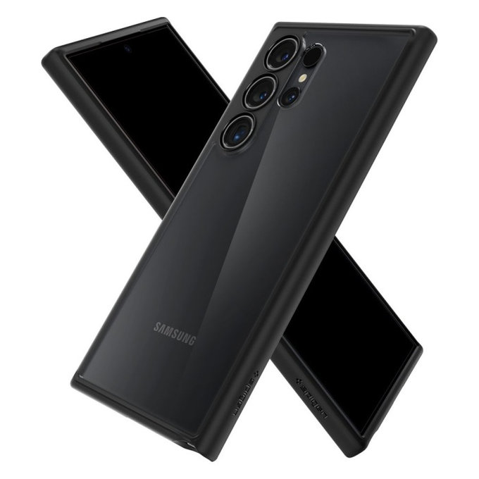 Spigen - Ovitek Ultra Hybrid za Samsung Galaxy S24 Ultra, Matte Black