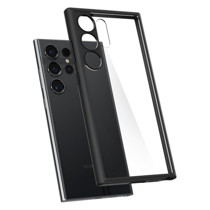 Spigen - Ovitek Ultra Hybrid za Samsung Galaxy S24 Ultra, Matte Black