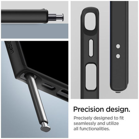 Spigen - Ovitek Ultra Hybrid za Samsung Galaxy S24 Ultra, Matte Black