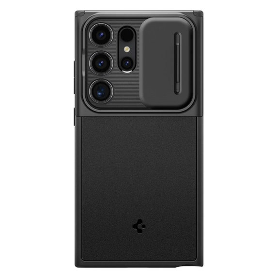 Spigen - Ovitek Optik Armor za Samsung Galaxy S24 Ultra, črna