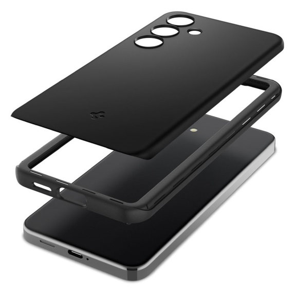 Spigen - Ovitek Thin Fit za Samsung Galaxy S24, črna