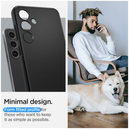 Spigen - Ovitek Thin Fit za Samsung Galaxy S24, črna