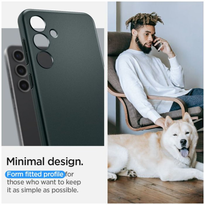 Spigen - Ovitek Thin Fit za Samsung Galaxy S24, Abyss Green