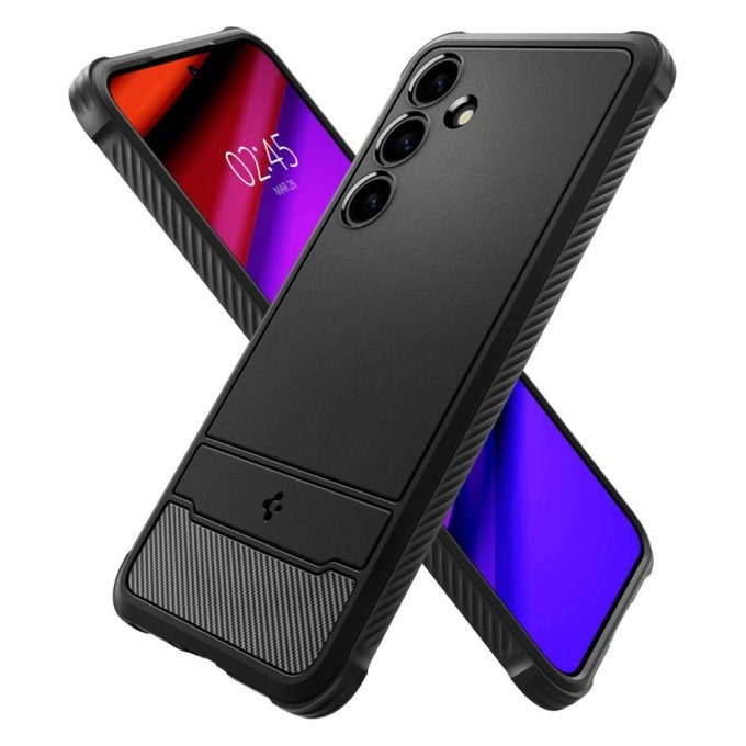 Spigen - Ovitek Rugged Armor za Samsung Galaxy S24, Matte Black