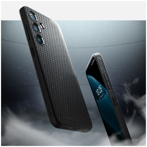 Spigen - Ovitek Liquid Air za Samsung Galaxy S24, Matte Black