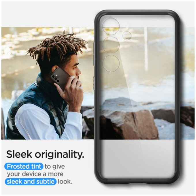 Spigen - Ovitek Ultra Hybrid za Samsung Galaxy S24, Matte Black