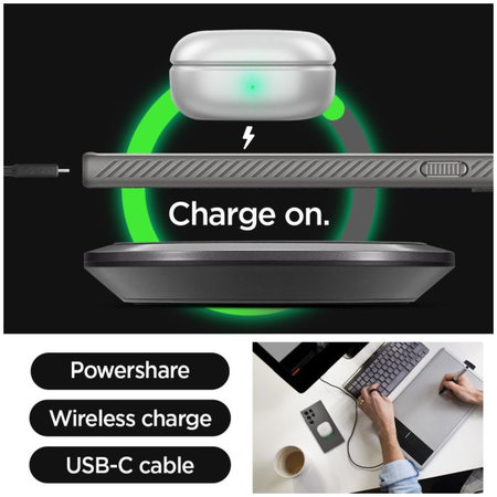 Spigen - Ovitek Liquid Air za Samsung Galaxy S24 Ultra, Granite Grey