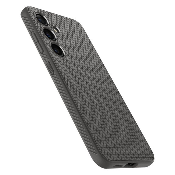 Spigen - Ovitek Liquid Air za Samsung Galaxy S24, Granite Gray