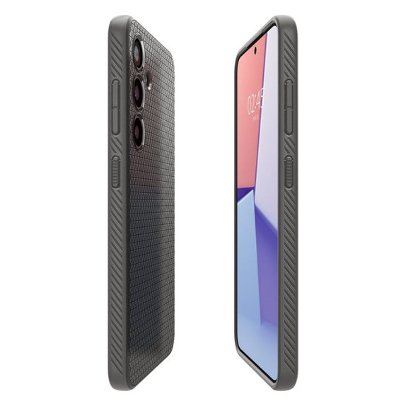 Spigen - Ovitek Liquid Air za Samsung Galaxy S24, Granite Gray