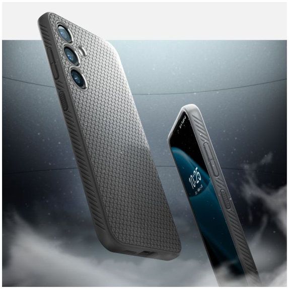 Spigen - Ovitek Liquid Air za Samsung Galaxy S24, Granite Gray