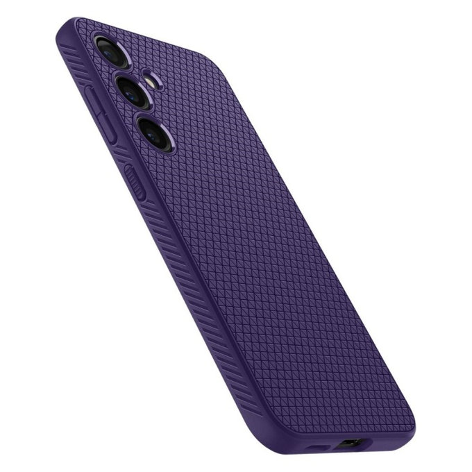 Spigen - Ovitek Liquid Air za Samsung Galaxy S24, Deep Purple