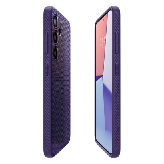 Spigen - Ovitek Liquid Air za Samsung Galaxy S24, Deep Purple