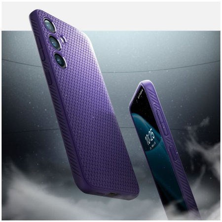 Spigen - Ovitek Liquid Air za Samsung Galaxy S24, Deep Purple