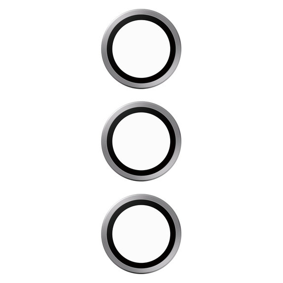Zaščita objektiva kamere Hoops za Samsung Galaxy S24/S23/S23+, Siva, PanzerGlass