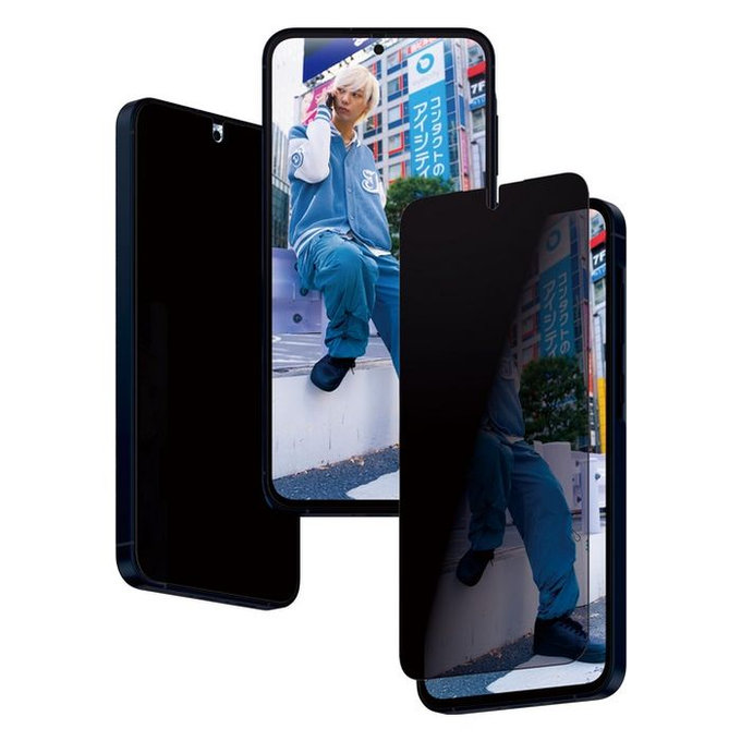 PanzerGlass - Kaljeno steklo Re:Fresh UWF Privacy z aplikatorjem za Samsung Galaxy A55, črna