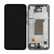 Samsung Galaxy A35 A356B - LCD zaslon + steklo na dotik + okvir (Awesome Navy) - GH82-34223A Genuine Service Pack