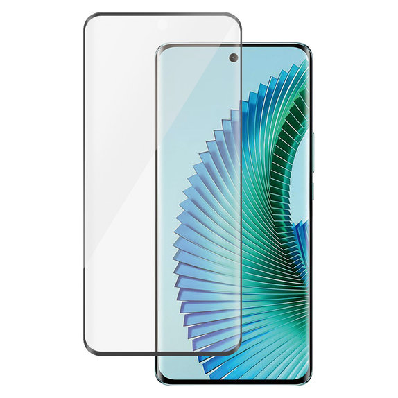 Kaljeno steklo UWF za Honor Magic6 Lite, Črna, PanzerGlass